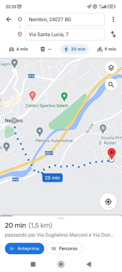 Entire Flat, Independent Entrance, 20 Mins To Bgy - Bergamo Milan Airport Διαμέρισμα Nembro Εξωτερικό φωτογραφία